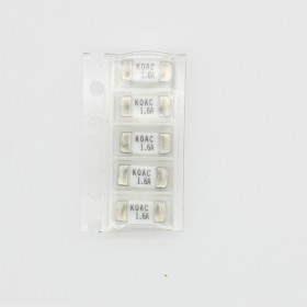 5x lot Fusible ceramique 1808 SMD - 1.6A - 125V 2.6x6mm 