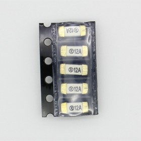 5x lot Fusible ceramique 1808 SMD  - 12A - 125V 2.6x6mm