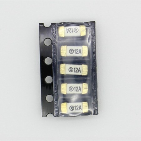 5x lot Fusible ceramique 1808 SMD  - 12A - 125V 2.6x6mm