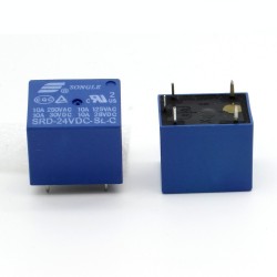 Relais Songle 24v SRD-24VDC-SL-C 10A - 5 pins T73 - 33rel010