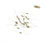 20x Résistances carbone ¼W - 0.25w - 5% - 330R - 330ohm 330 ohm