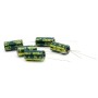 5x Condensateur chimique 1000uF 16V 8x16mm