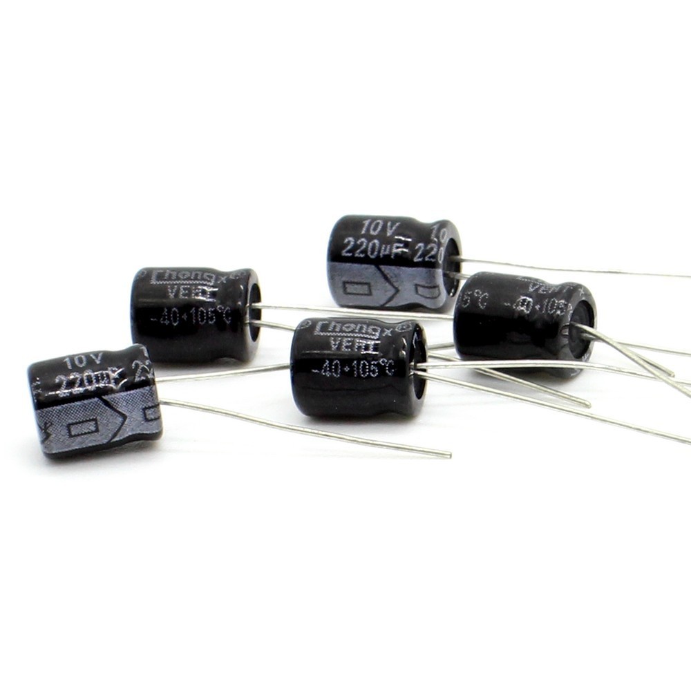 5x8mm condensateur can be Capacitor electrolitico 220uf 10v