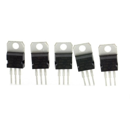 5x L7808CV régulateur de tension 8v - TO-220 - 120reg005