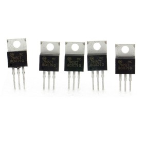 5x MC7805CT 7805 régulateur de tension 5v - TO-220 - ON Semiconductor - 120reg003