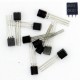 10x Transistor A1015 GR331 - PNP - TO-92 - 37tran015