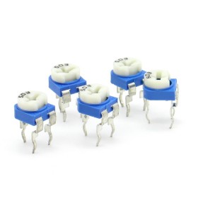 5x Trimmer 503 - 50k ohms - 100mW Resistance Variable - 86pot027