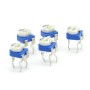 5x Trimmer 204 - 200k ohms - 100mW Resistance Variable Rm-65 86pot032