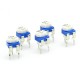 5x Trimmer 504 - 500k ohms - 100mW Resistance Variable Rm-65