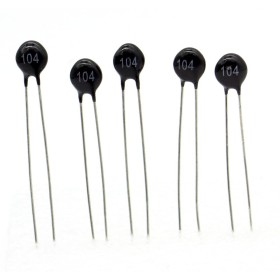 5x Thermistance THINKING - 104 - 1kohm 1k ohm NTC 10% - 5mm