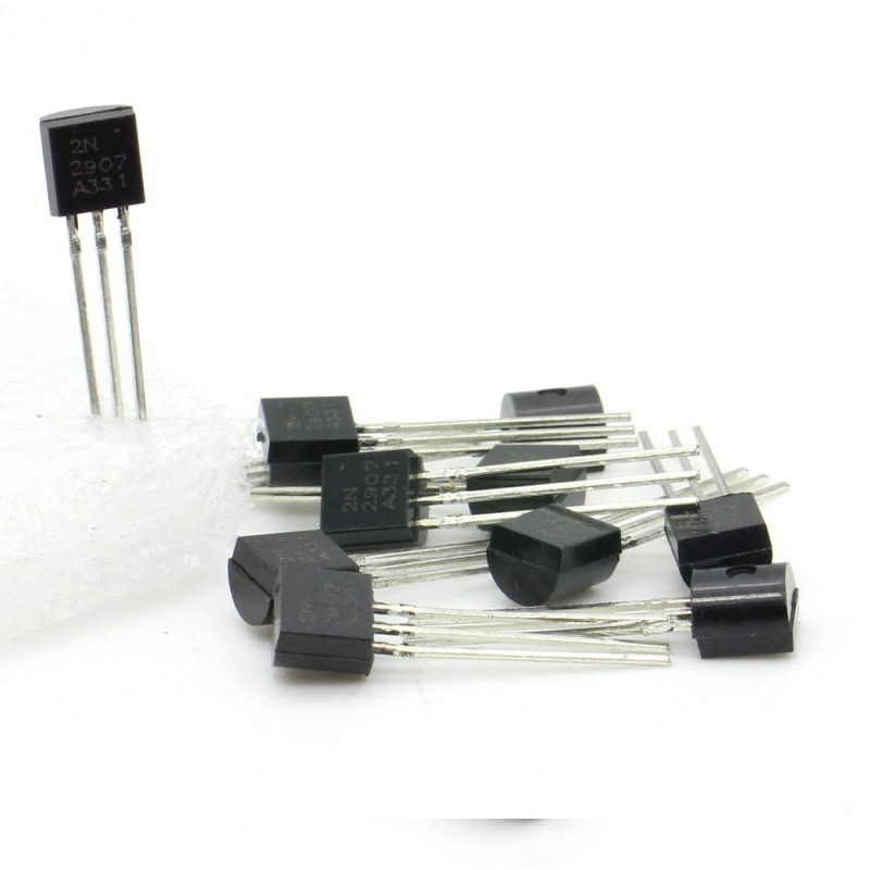 TO-92 10x Transistor 2N3906 240tran064 PNP Changjiang Electronics 