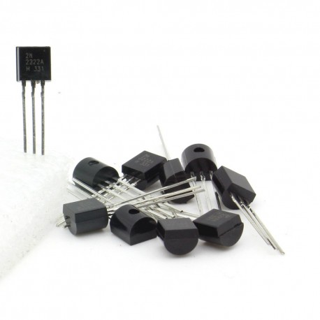 10x Transistor 2N2222 - 2N2222A H331 - NPN - TO92