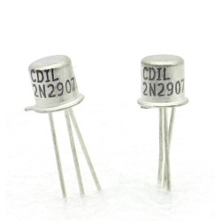 2x Transistor MOSFET CDIL 2N2907A 2N2907 - PNP - TO18 - TO-18 - 96tran053