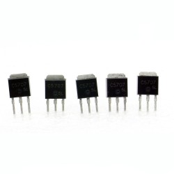 5x Transistor 2sc5707 - C5707 - NPN - TO-251 - 99tran059