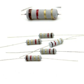 5x Résistance oxyde métal 1w - 1,2R - 1,2ohm - 5% - 116res183