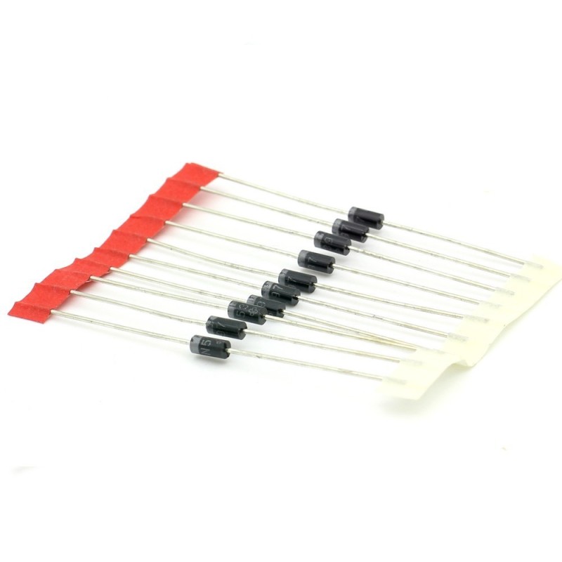 10x Diode redressement 1N5397 - 1.5A - 600V - DO-41