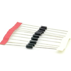 10x Diode Récupération Rapide FR207 - 1.5A - 1000V - DO-27 