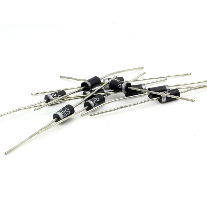 10x Diode redressement 1N5392 - 100v - 1.5A