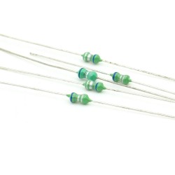 5x Inductance 0.68uH ±10% Axial - TOP-VIEW COILS - 131ind008