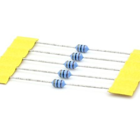 5x Inductance 1uH ±10% Axial - TOP-VIEW COILS - 131ind010