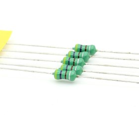 5x Inductance 470uH ±10% Axial - TOP-VIEW COILS