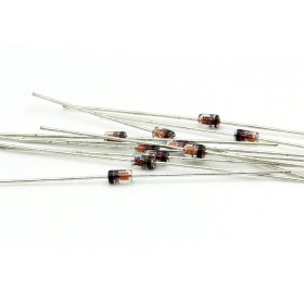 10x Zener Diode 1N4744A - 1w - 15v - DO-41 - 135diod054