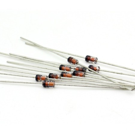 10x Zener Diode 1N4750A - 1w - 27v - DO-41 - 136diod060