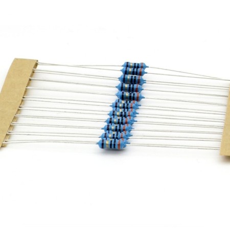 20x Résistances métal ¼W - 0.25w - 1% -  30ohm - 30R
