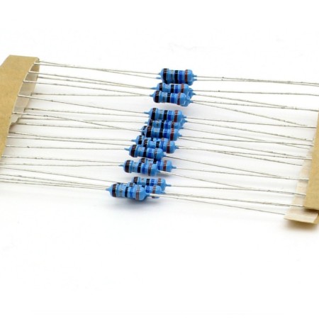 20x Résistances métal ¼W - 0.25w - 1% -  36ohm - 36R