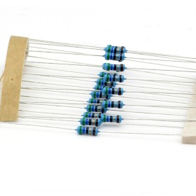 20x Résistances métal ¼W - 0.25w - 1% -  56ohm - 56R