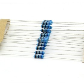 20x Résistances métal ¼W - 0.25w - 1% -  68ohm - 68R 