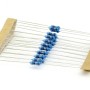 20x Résistances métal ¼W - 0.25w - 1% -  91ohm - 91R 