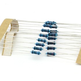 20x Résistances métal ¼W - 0.25w - 1% -  120ohm - 120R