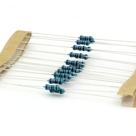 20x Résistances métal ¼W - 0.25w - 1% -  180ohm - 180R 
