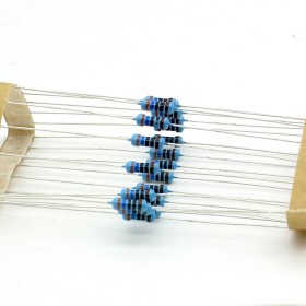 20x Résistances métal ¼W - 0.25w - 1% -  360ohm - 360R 