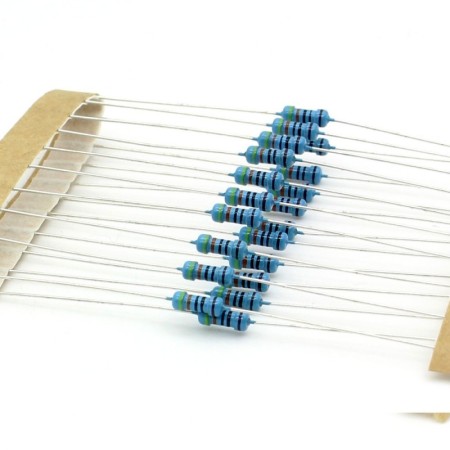 20x Résistances métal ¼W - 0.25w - 1% -  430ohm - 430R