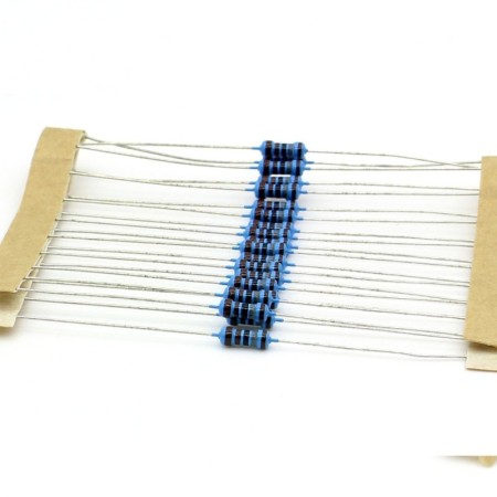20x Résistances métal ¼W - 0.25w - 1% -  1.8kohm - 1.8k ohm