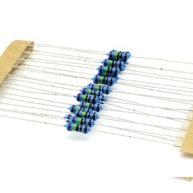 20x Résistances métal ¼W - 0.25w - 1% -  2.4kohm - 2.4k ohm 