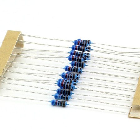 20x Résistances métal ¼W - 0.25w - 1% -  6.2kohm - 6.2k ohm
