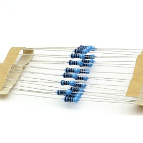 20x Résistances métal ¼W - 0.25w - 1% -  9.1kohm - 9.1k ohm