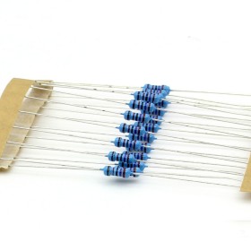 20x Résistances métal ¼W - 0.25w - 1% -  27kohm - 27k ohm