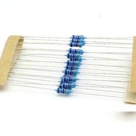 20x Résistances métal ¼W - 0.25w - 1% -  43kohm - 43k ohm