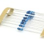 20x Résistances métal ¼W - 0.25w - 1% -  91kohm - 91k ohm 