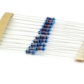 20x Résistances métal ¼W - 0.25w - 1% -  120kohm - 120k ohm 