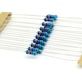 20x Résistances métal ¼W - 0.25w - 1% -  560kohm - 560k ohm