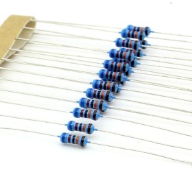 20x Résistances métal ¼W - 0.25w - 1% -  620kohm - 620k ohm 
