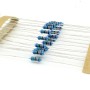 20x Résistances métal ¼W - 0.25w - 1% -  750kohm - 750k ohm