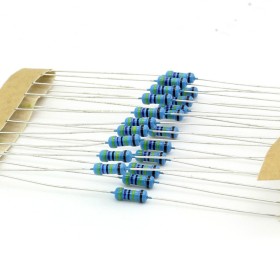 20x Résistances métal ¼W - 0.25w - 1% -  4.7Mohm - 4.7M ohm