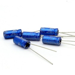5x Condensateur chimique JB Capacitors radial 0.22uF 50V 5x11mm - 151con330