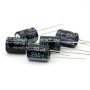 5x Condensateur electrolitique radial 10uF 250V 10x13mm 